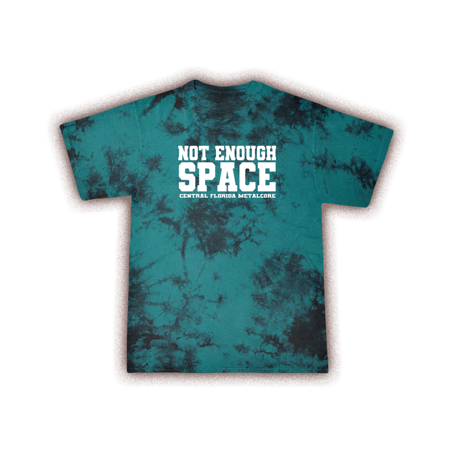 Live Shot Crystal Dye Tee (Teal/Black)