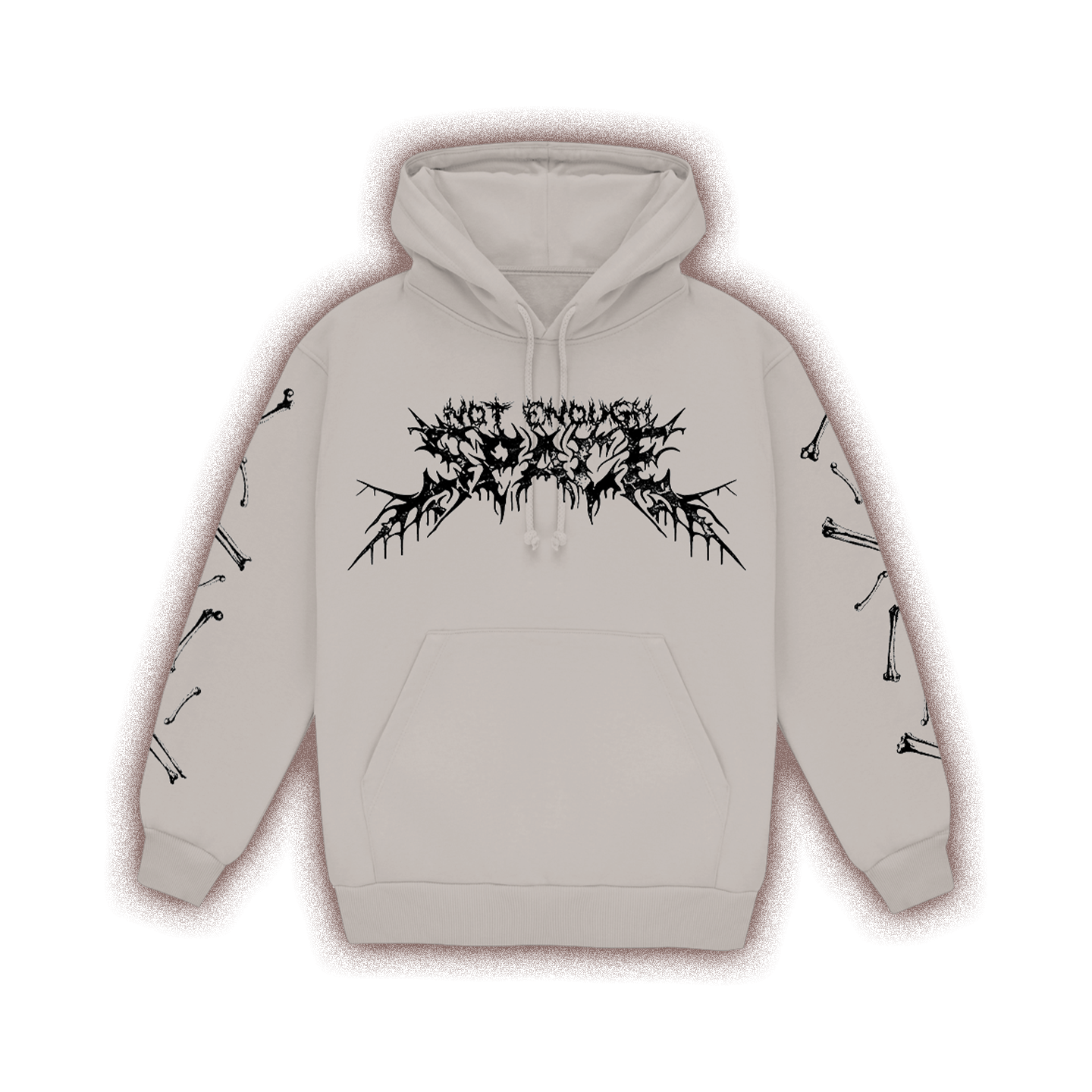 Deathcore Hoodie Not Enough Space