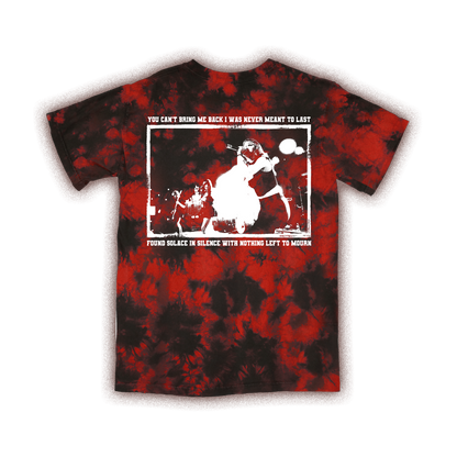 Live Shot Crystal Dye Tee (Red/Black)
