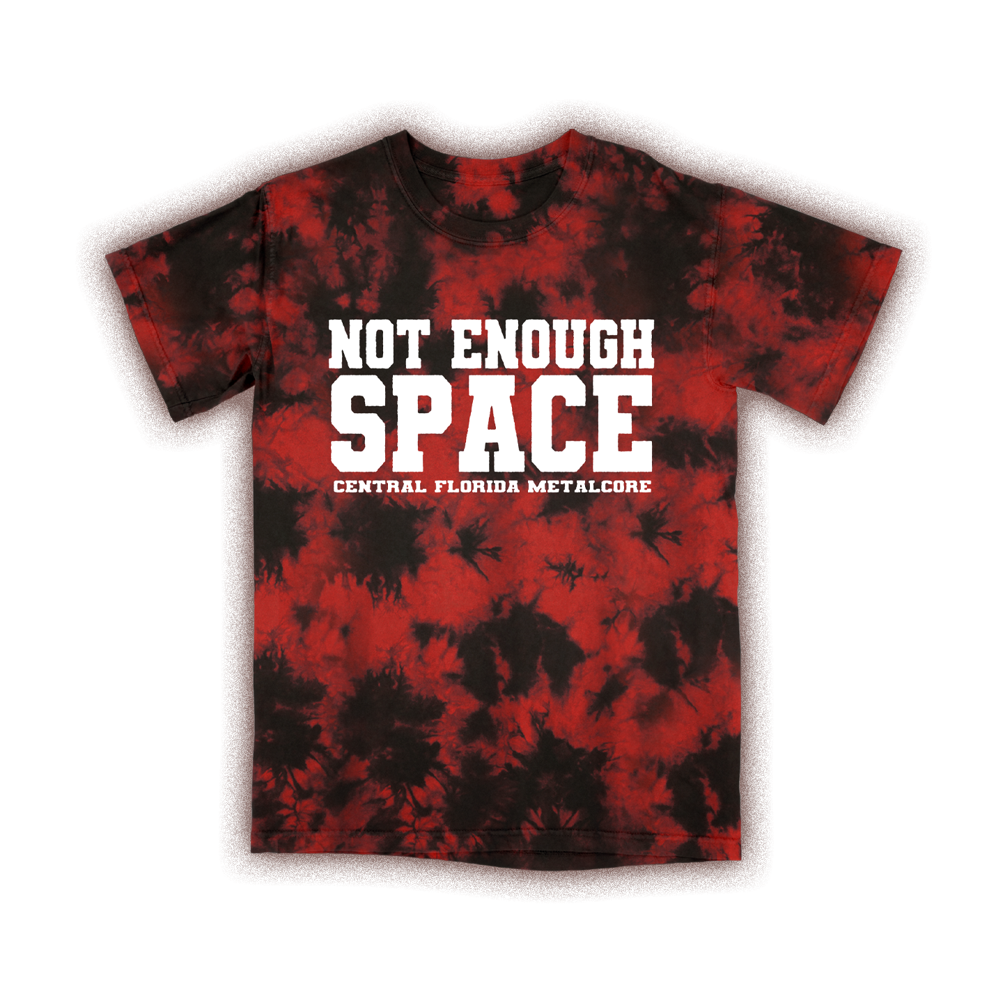 Live Shot Crystal Dye Tee (Red/Black)