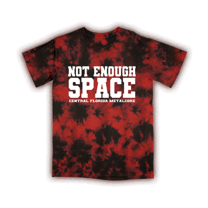 Live Shot Crystal Dye Tee (Red/Black)