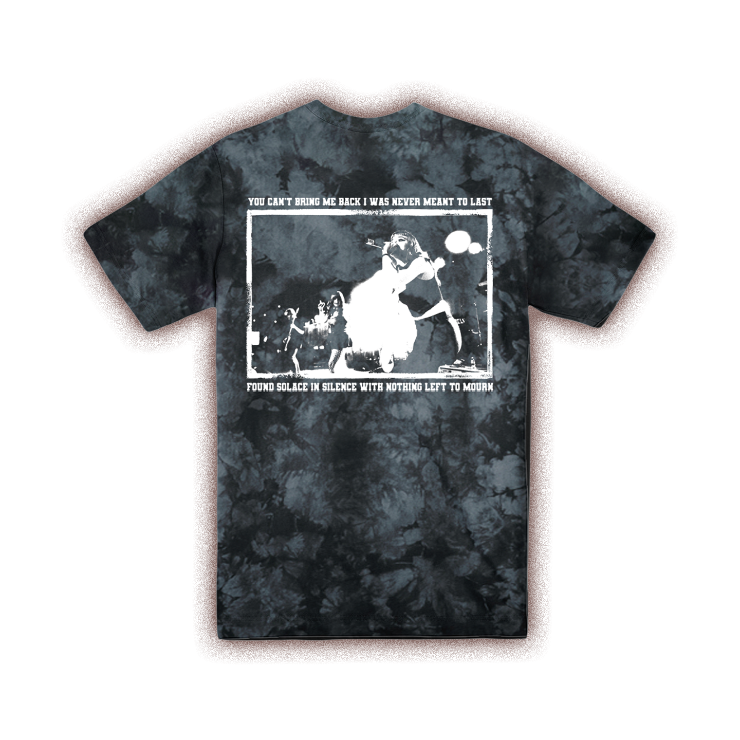 Metalcore Logo Live Tee - Black Crystal Dye