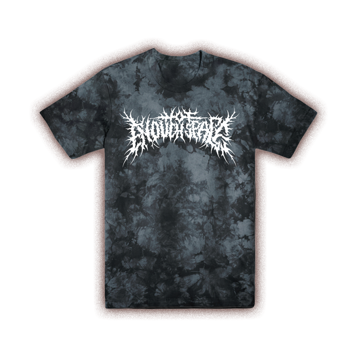 Metalcore Logo Live Tee - Black Crystal Dye