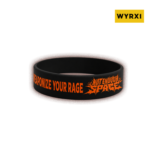 WYR Wristband (Black/Orange)